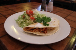 Order Quesadilla Dinner food online from Pancho Mexican Restaurant & Cantina store, Atlanta on bringmethat.com