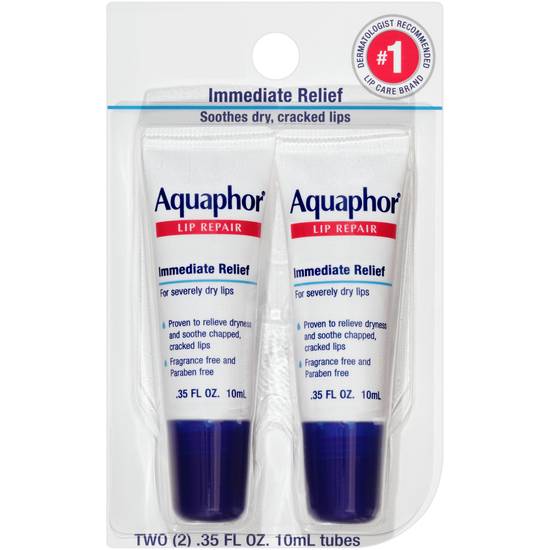 Order Aquaphor Lip Repair Dual Pack (2 ct) food online from Rite Aid store, EAST AURORA on bringmethat.com