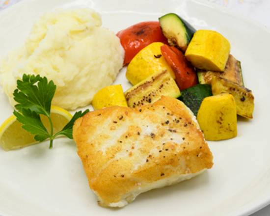 Order Pan Seared Chilean Sea Bass food online from McCormick & Schmick's store, Indianapolis on bringmethat.com