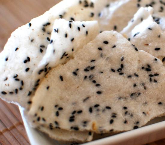 Order Sesame Rice Crackers food online from Sweetfin Poke store, San Diego on bringmethat.com