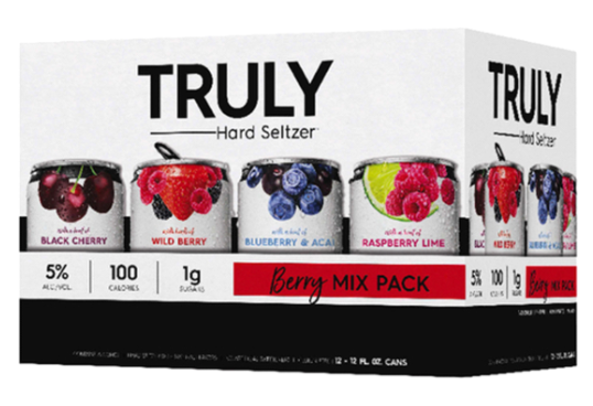 Order Truly Berry Mix Pack food online from Top Hat Liquor store, Glendora on bringmethat.com