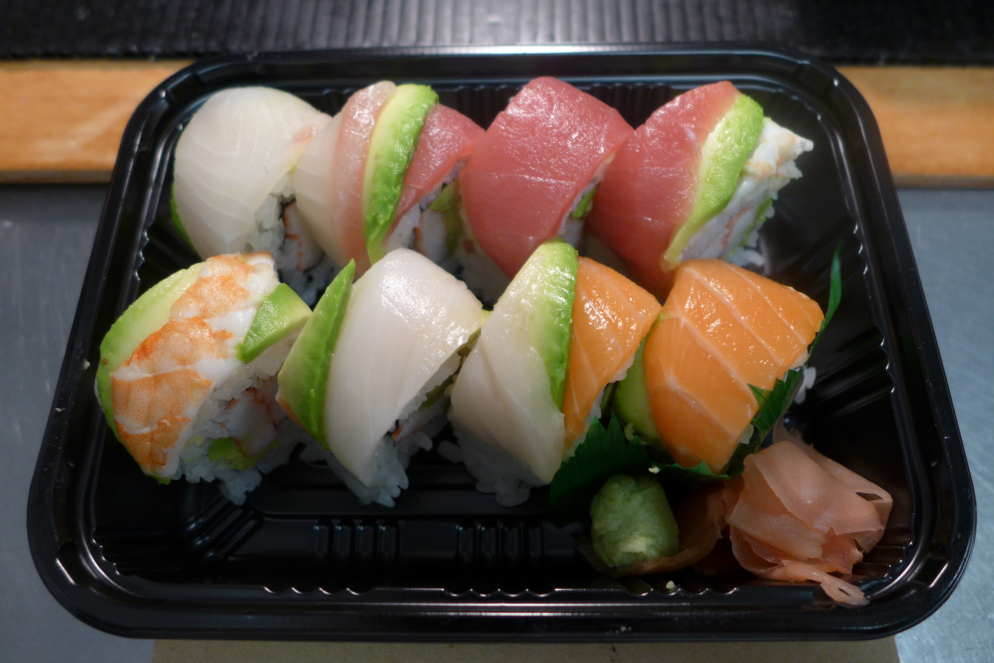 Order Rainbow Roll food online from Tokyo Sushi store, Edison on bringmethat.com