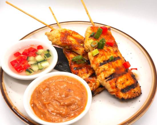 Order Chicken Satay food online from Splash Of Thai store, Westfield on bringmethat.com