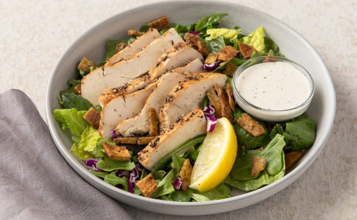 Order Grilled Chicken Salad Bowl food online from 716 Salad Hut store, Buffalo on bringmethat.com
