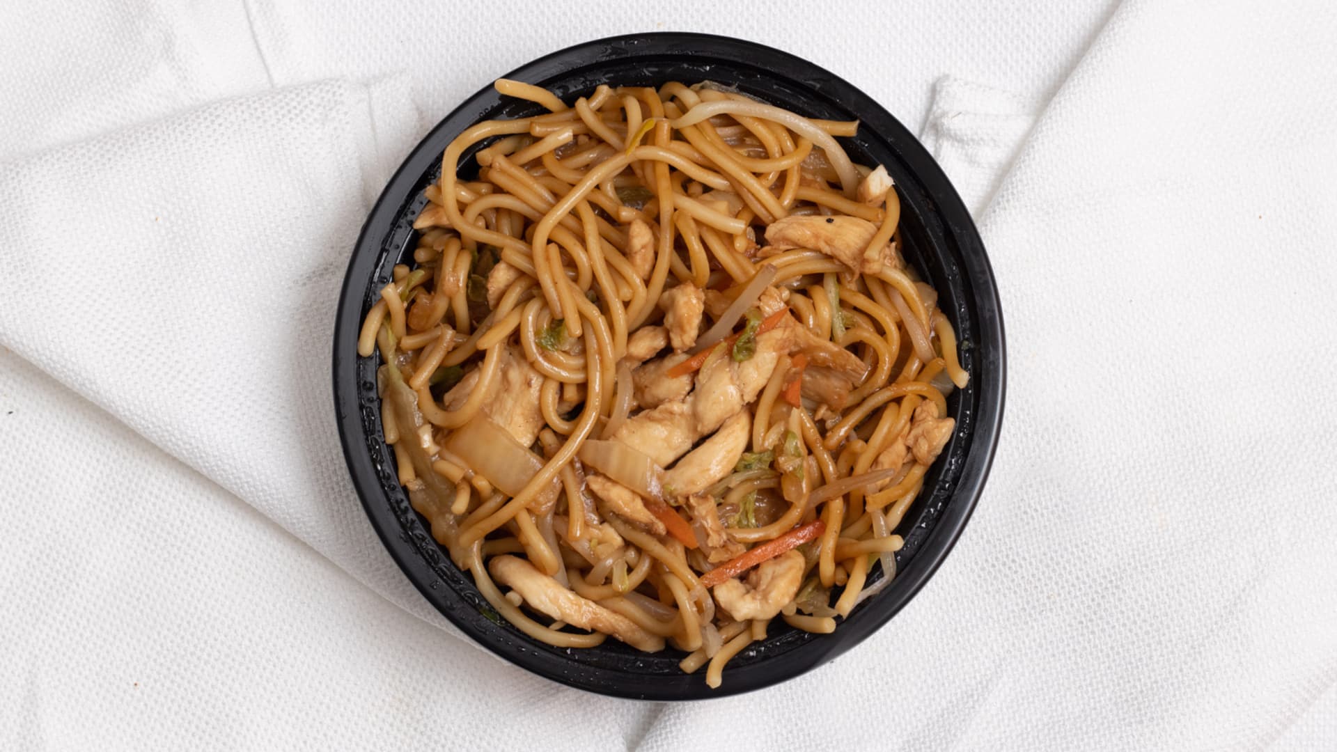 Order 12. Chicken Lo Mein food online from China Dragon store, Tallmadge on bringmethat.com