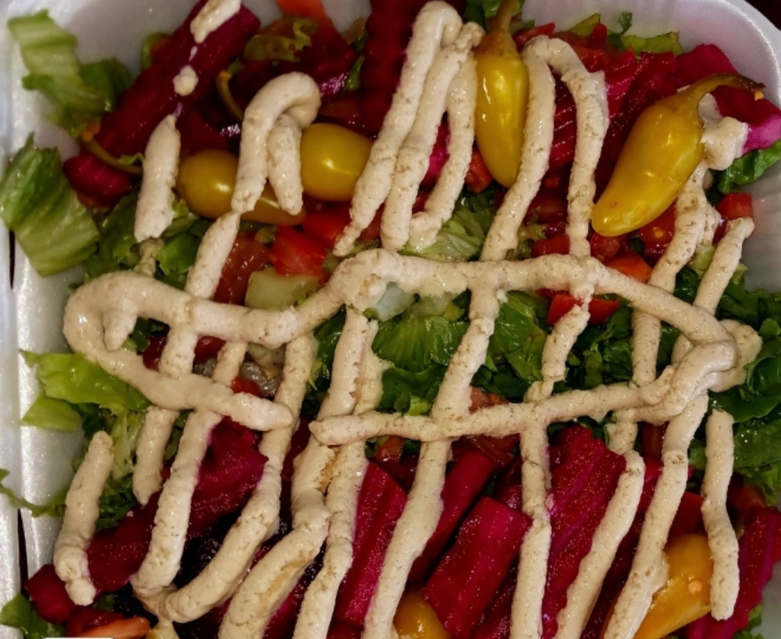 Order 28. Tahini Salad food online from Sepan Chicken store, Los Angeles on bringmethat.com