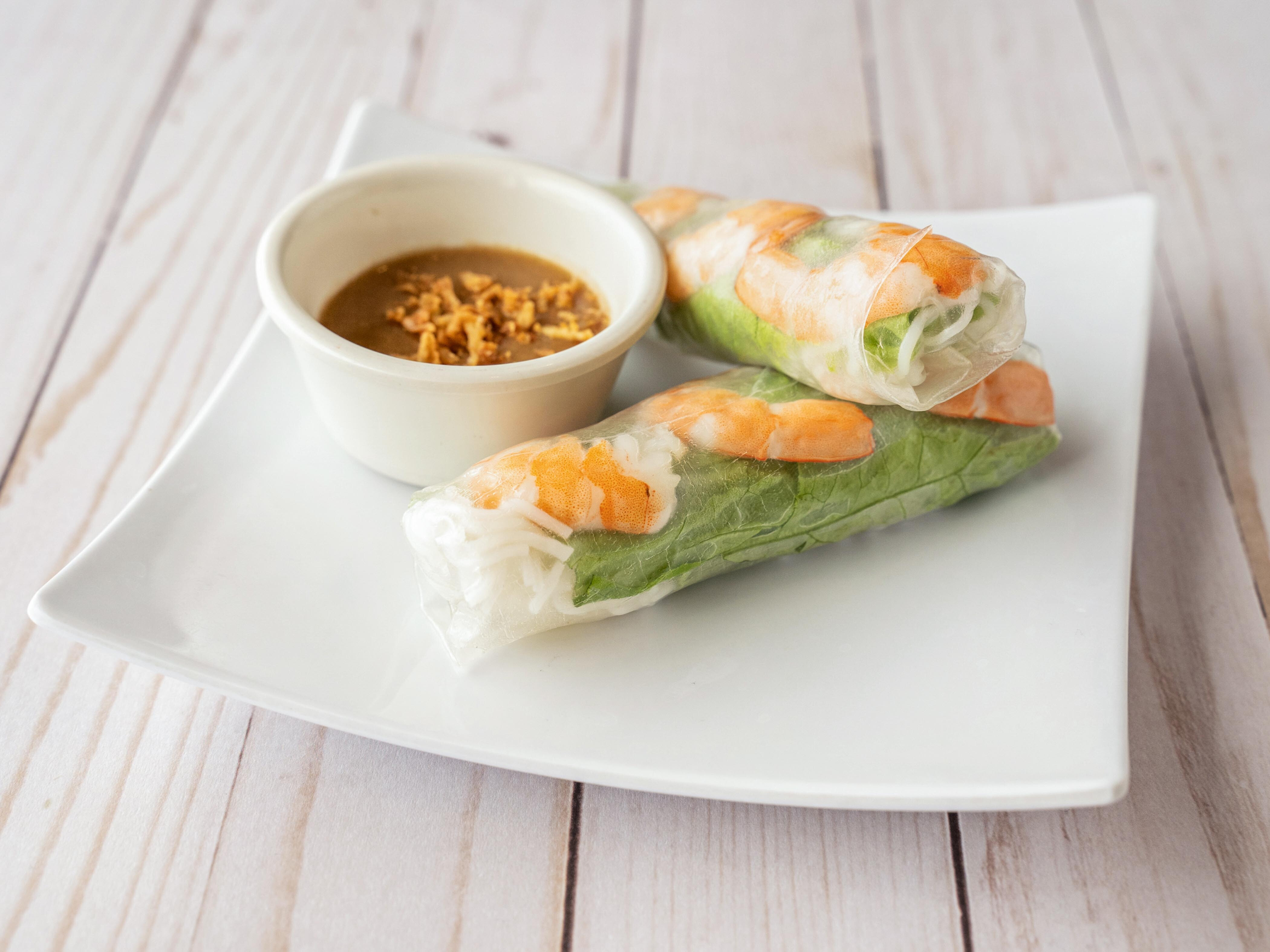 Order 2 Fresh Spring Rolls food online from Vietsoul store, Richmond on bringmethat.com