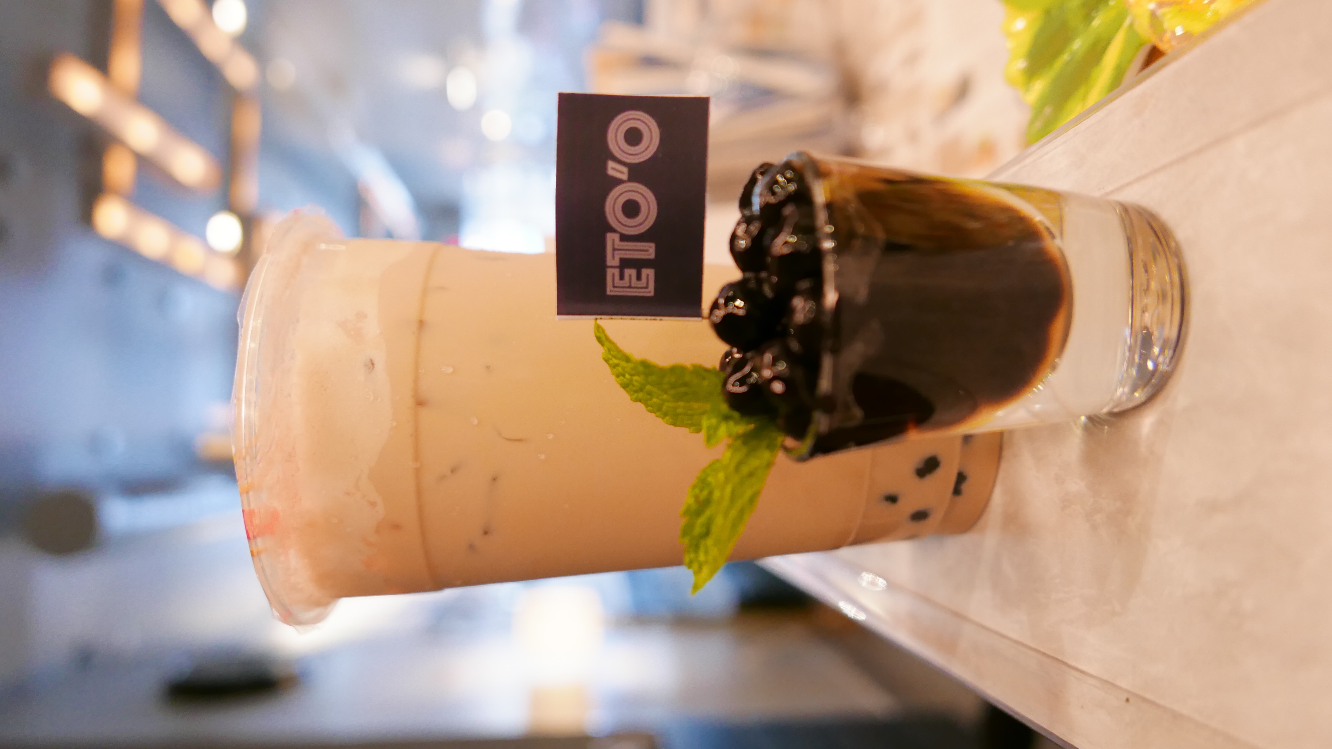 Order 161. Eto'o Milk Tea with tapioca food online from Eto'O Modern Asian Cuisine store, Chicago on bringmethat.com