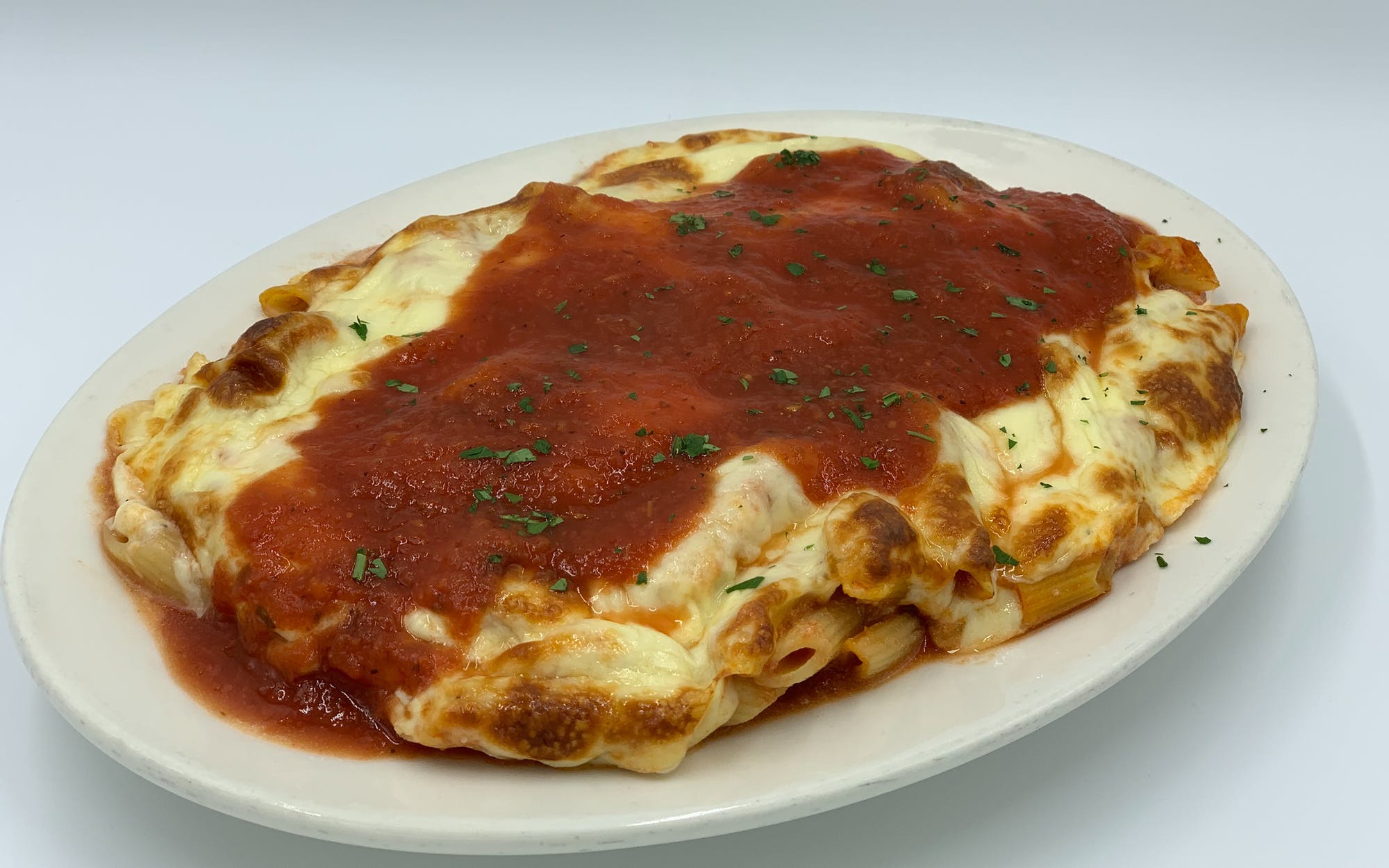 Order Baked Ziti with Ricotta - Pasta food online from Mario Pizza store, Westbury on bringmethat.com
