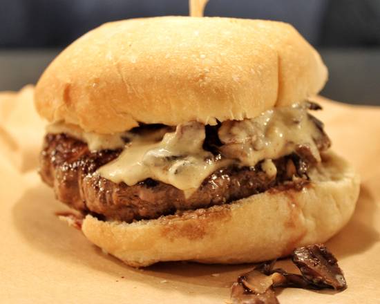 Order Shroom Burger food online from Stock And Barrel store, Knoxville on bringmethat.com