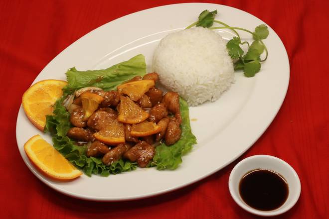 Order SF2. Orange Chicken food online from Pho Khang store, Centennial on bringmethat.com