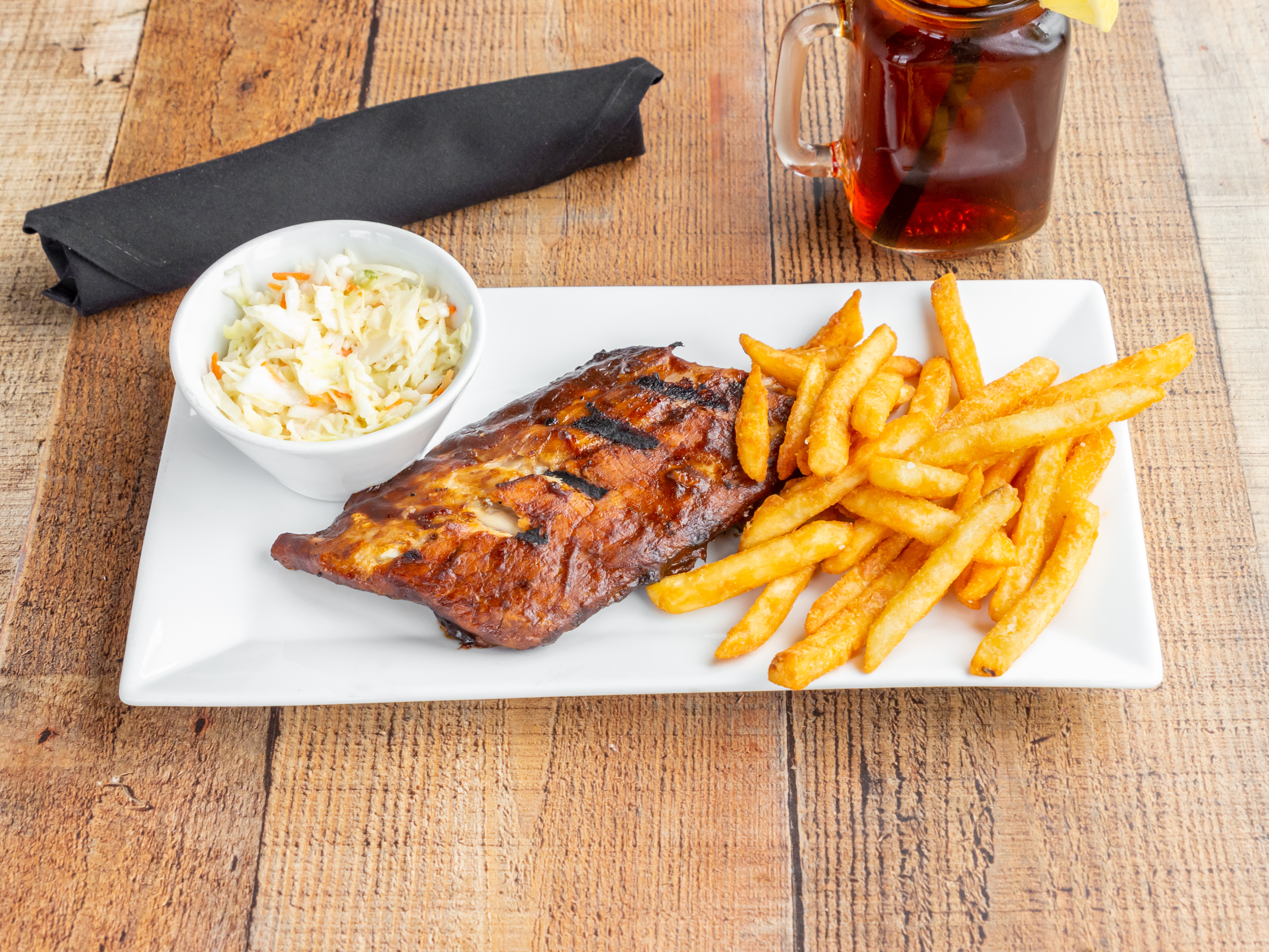 Order Smoked Baby Back Ribs food online from Mainland Grille store, Harleysville on bringmethat.com