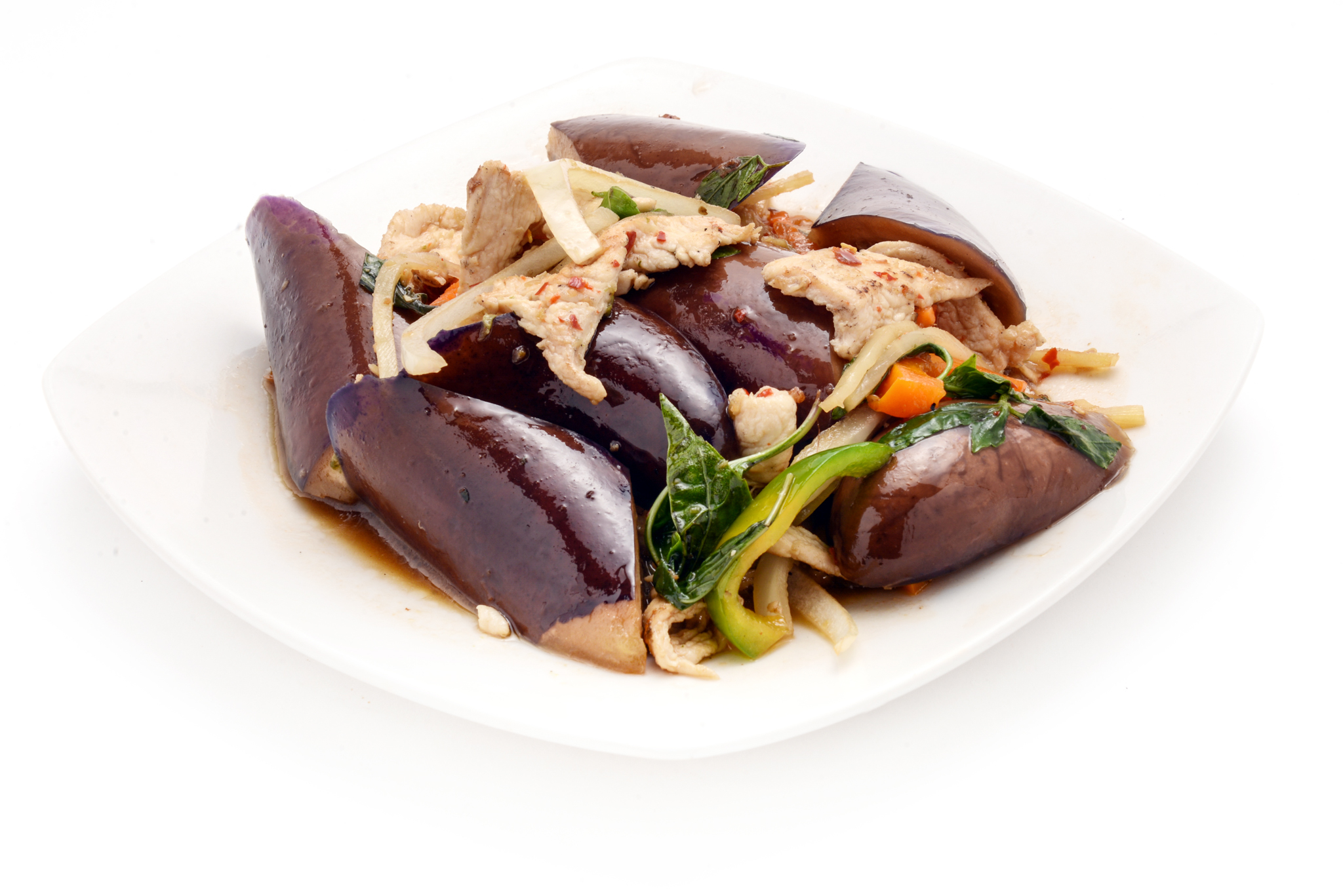 Order Spicy Eggplant food online from Thai Pepper store, Sun Valley on bringmethat.com
