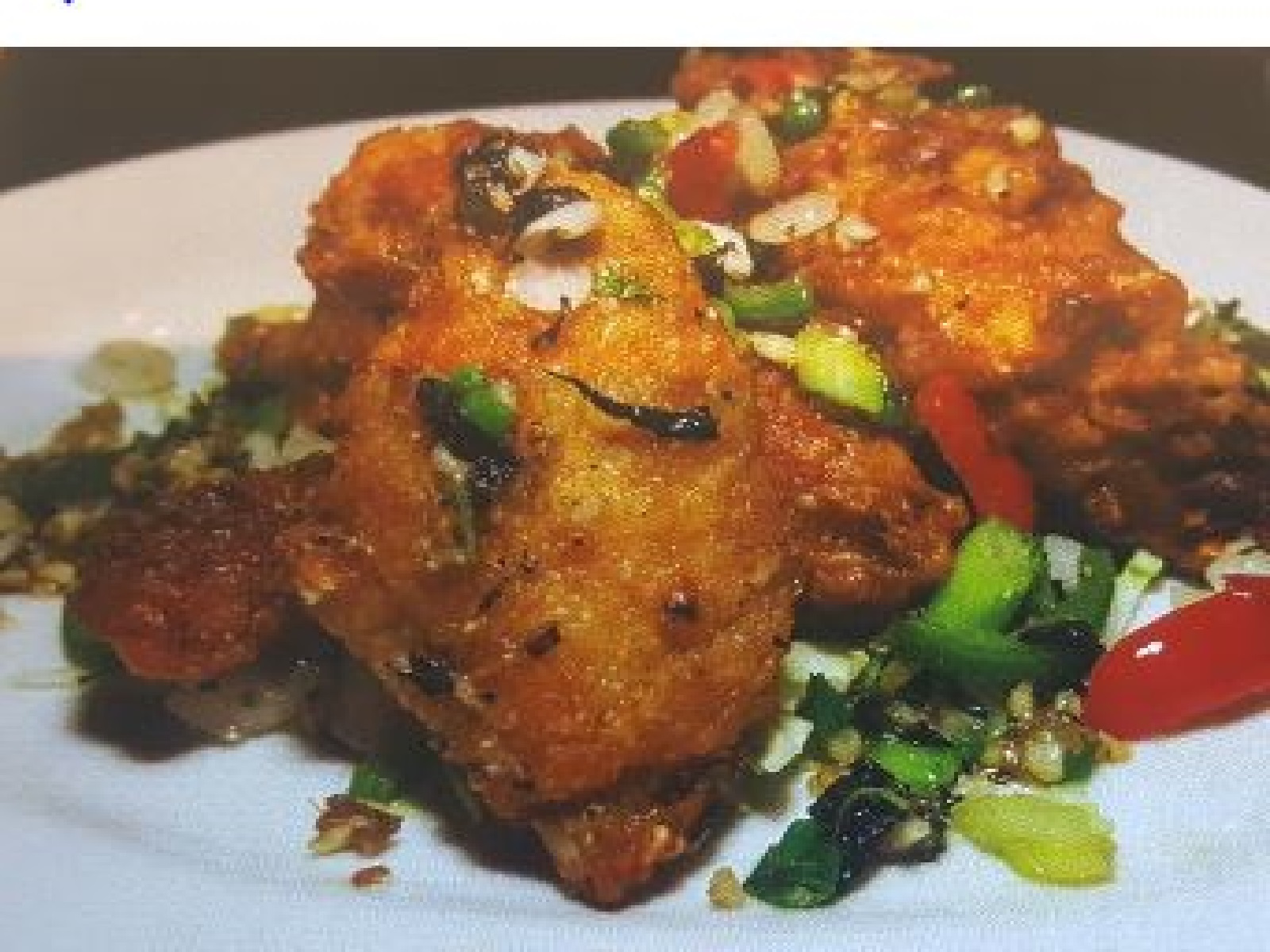 Order Crispy Spicy Chicken Wings food online from China Wok store, Palm Desert on bringmethat.com