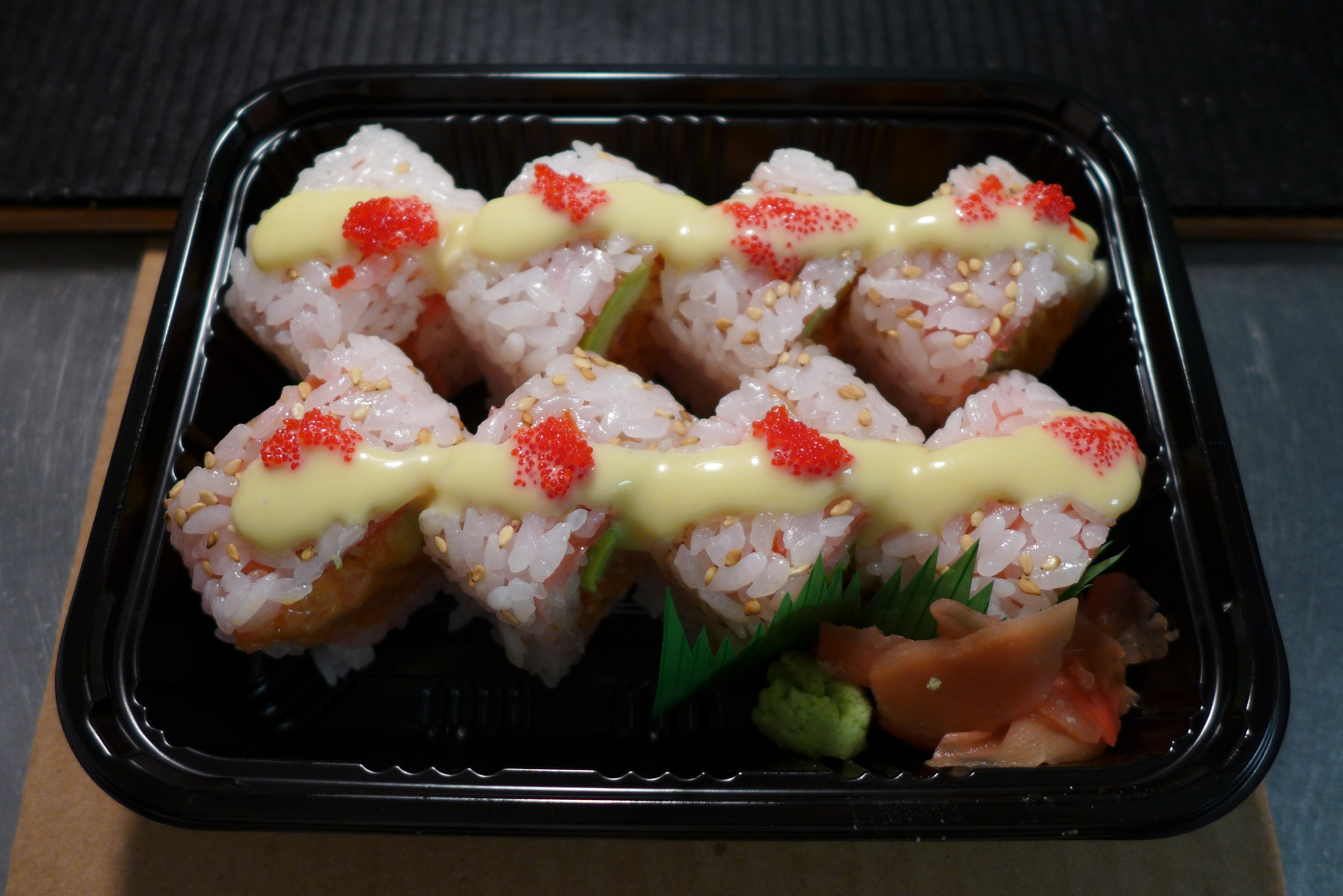 Order Spicy Rose Roll food online from Tokyo Sushi store, Edison on bringmethat.com