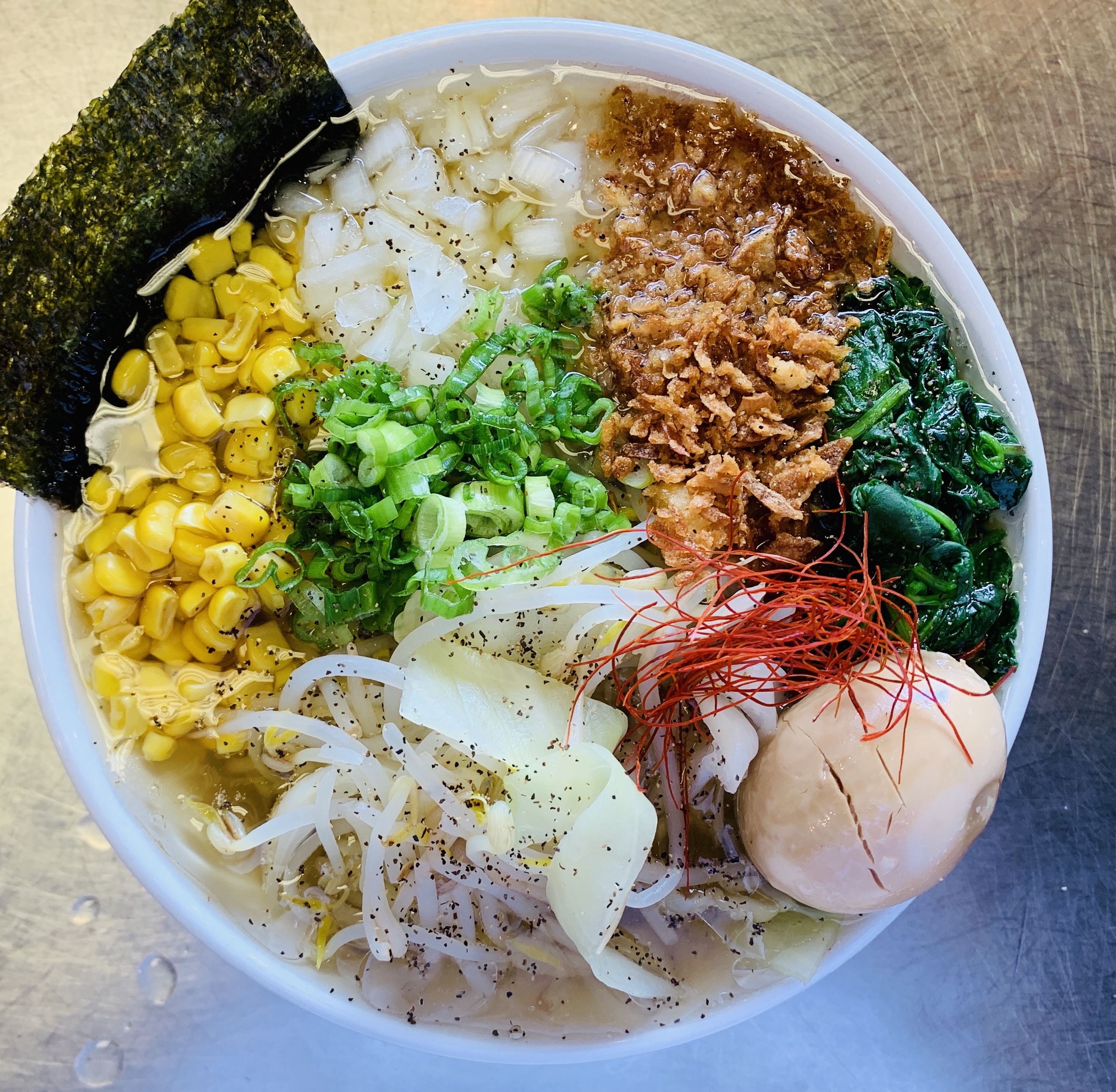 Order Vegetable Ramen with egg food online from Chicago Ramen store, Des Plaines on bringmethat.com