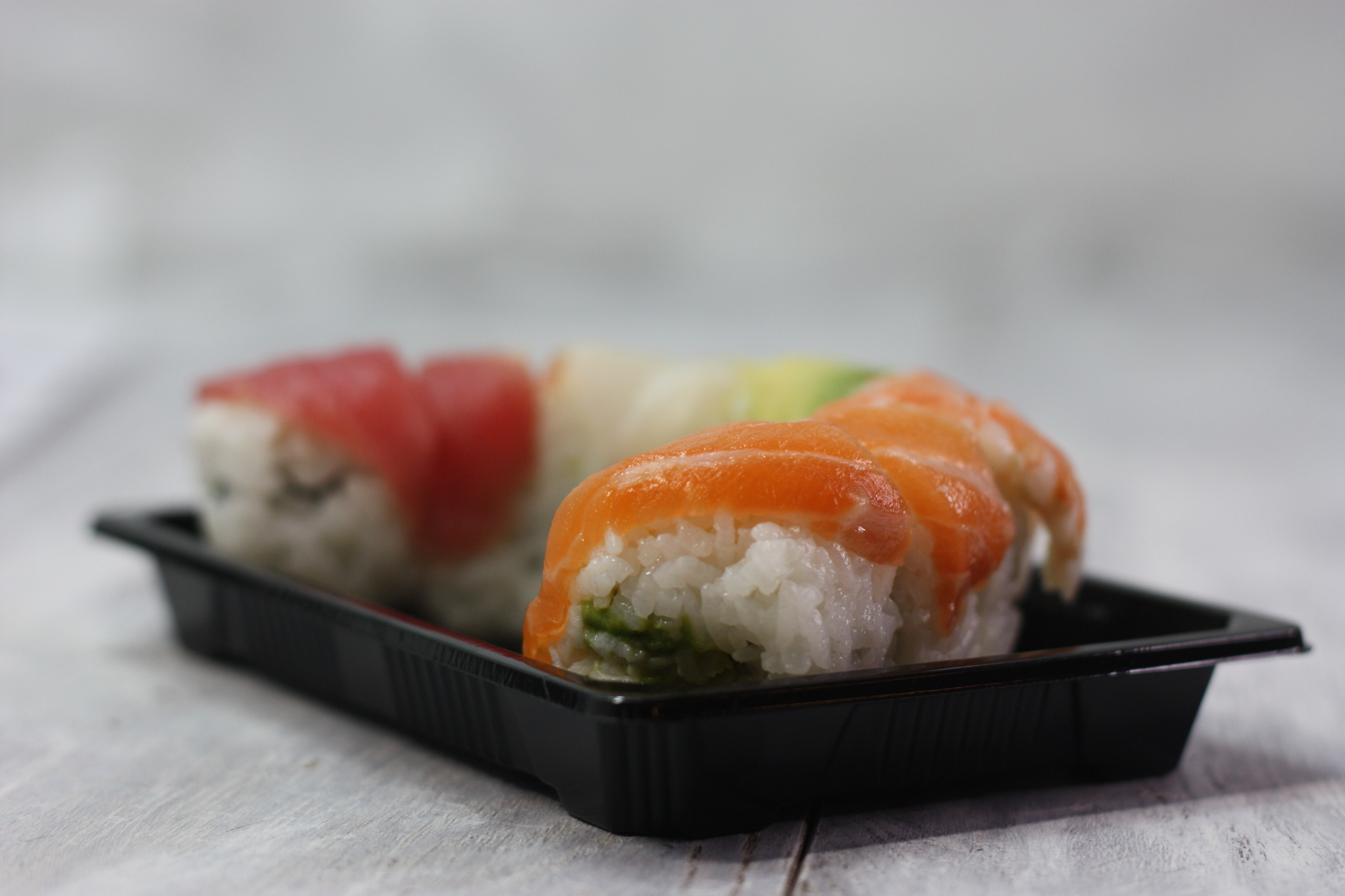 Order Rainbow Roll food online from Sushi N Grill store, Bakersfield on bringmethat.com