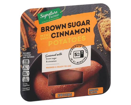 Order Signature Farms · Mini Sweet Brown Sugar Cinnamon Potatoes (12 oz) food online from Safeway store, Surprise on bringmethat.com