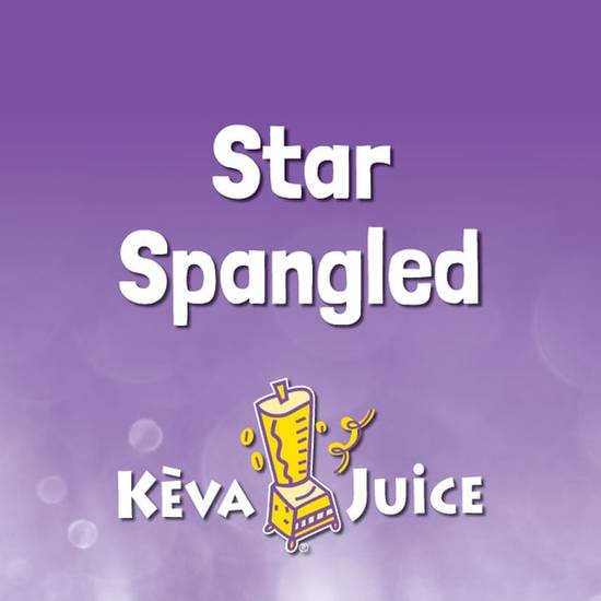 Order Star Spangled - 12 oz food online from Keva Juice store, Albuquerque on bringmethat.com