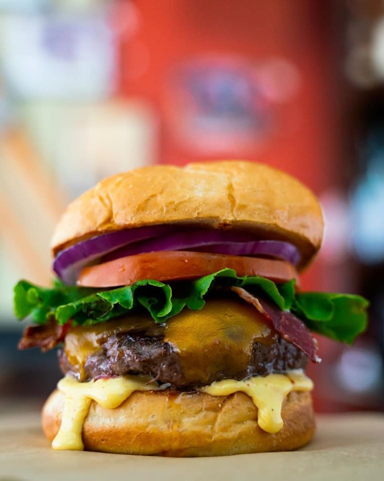 Order Finley Burger food online from Finley's Pub store, Denver on bringmethat.com
