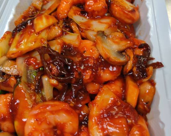 Order Shrimp Szechuan Style food online from Panda Garden store, Long Beach on bringmethat.com
