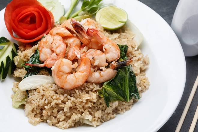 Order Thai Fried Rice food online from Sukhothai store, New Orleans on bringmethat.com