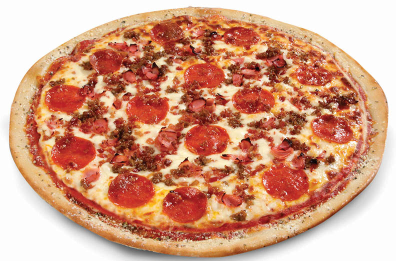 Order 14" Meat Toppers Pizza food online from Maka Mia Pizza store, Florence on bringmethat.com