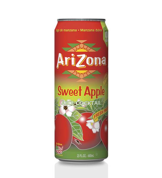 Order Arizona Tea Sweet Apple 23 Oz Big Cans Pack of 24 food online from Exxon Food Mart store, Port Huron on bringmethat.com