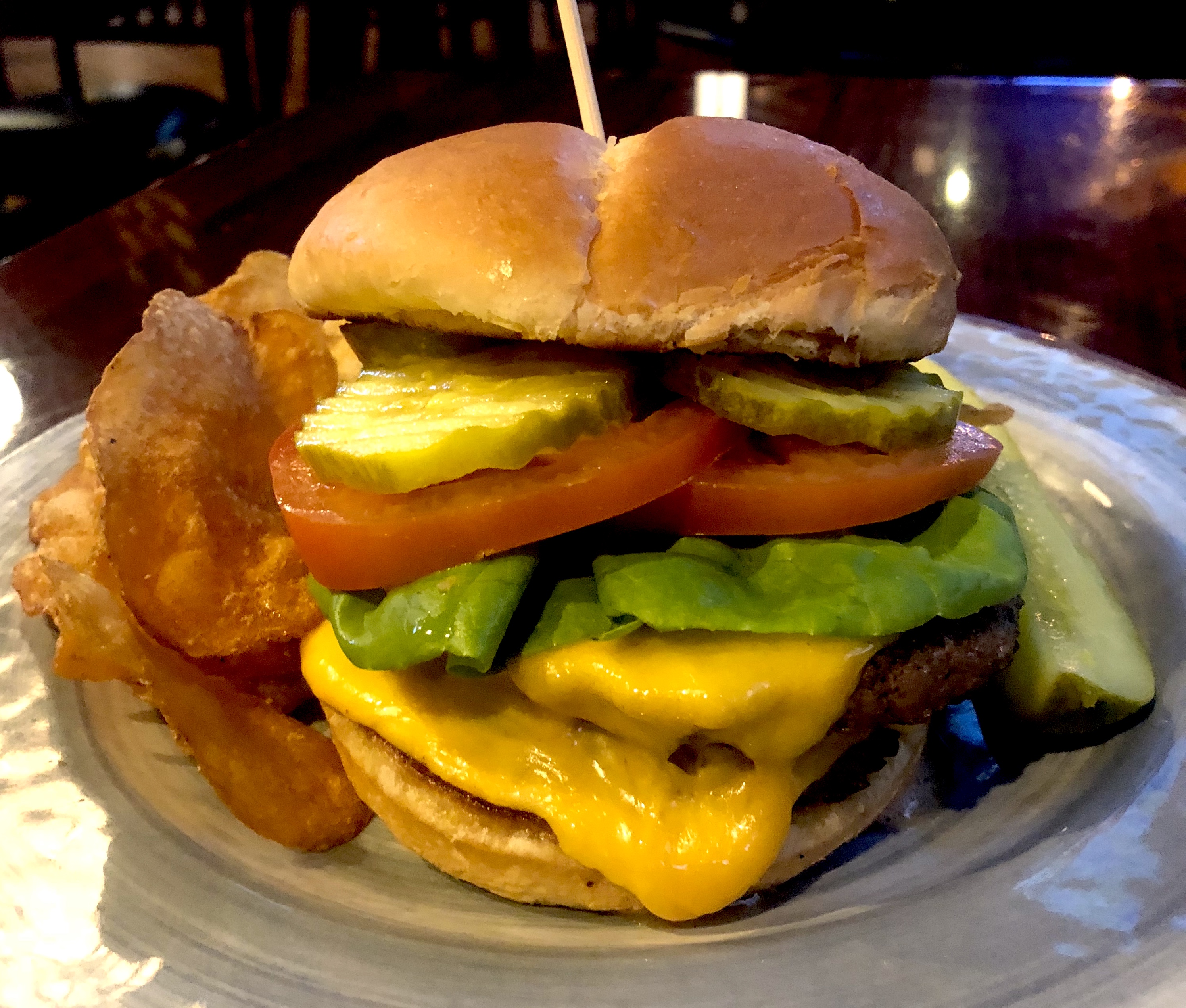 Order Ol’ Standby Burger food online from Haymaker Public House store, Ann Arbor on bringmethat.com