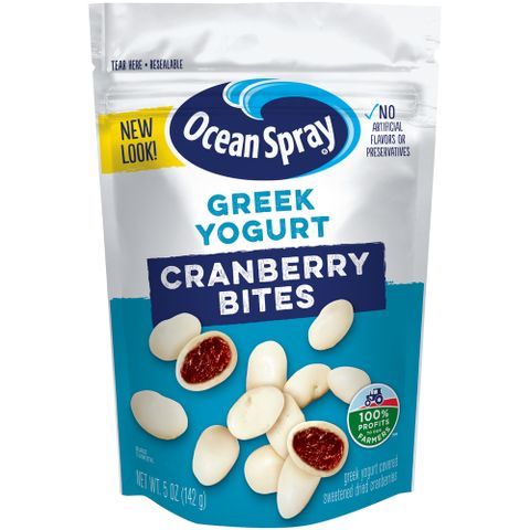 Order Ocean Spray Greek Yogurt Cranberry Bites 5oz food online from Aplus store, Rochester on bringmethat.com