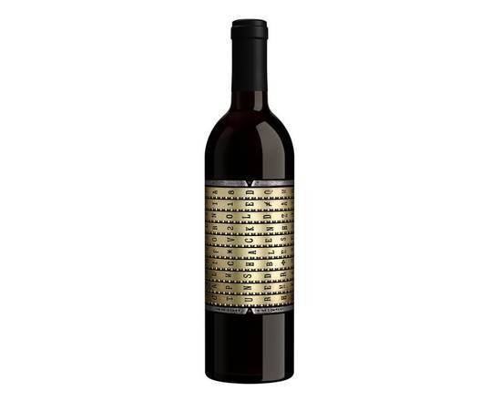 Order UNSHACKLED 2018 RED BLEND BY THE PRISONER WINE COMPANY 750 ml 14.5 % food online from Pit Stop Liquor Mart store, El Monte on bringmethat.com