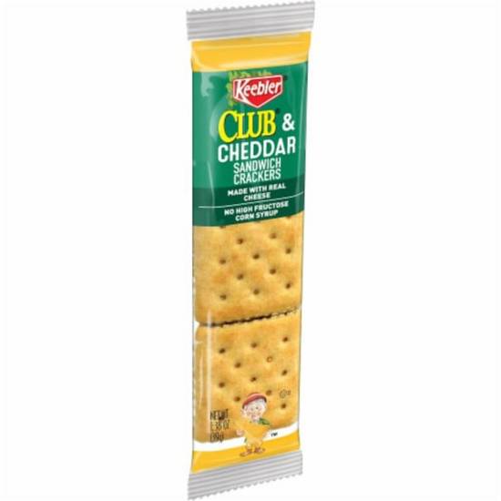 Order Keebler Sandwich Crackers - Club & Cheddar food online from IV Deli Mart store, Goleta on bringmethat.com