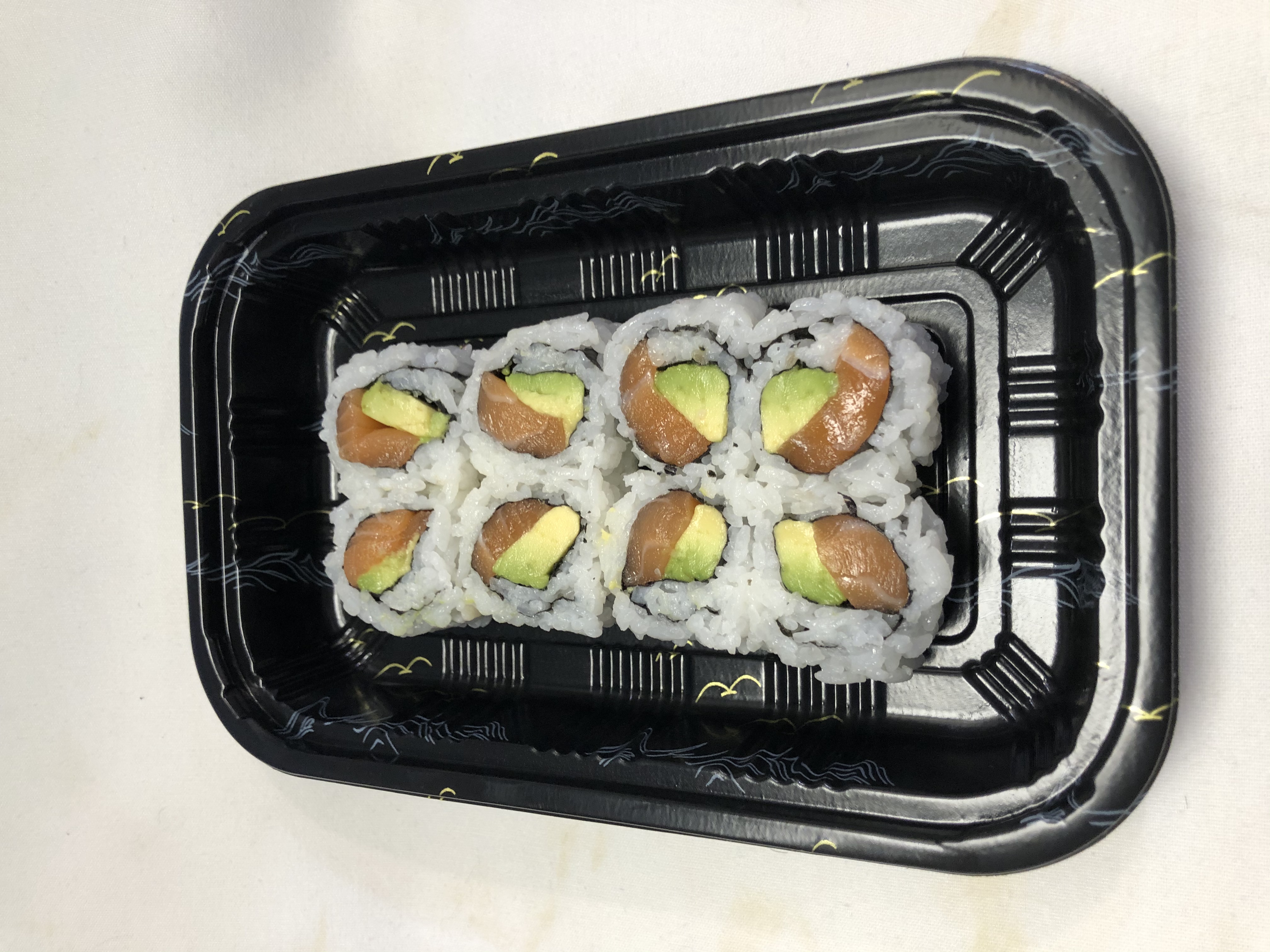 Order Salmon and Avocado Roll food online from Al Chu Sushi store, Wilmington on bringmethat.com