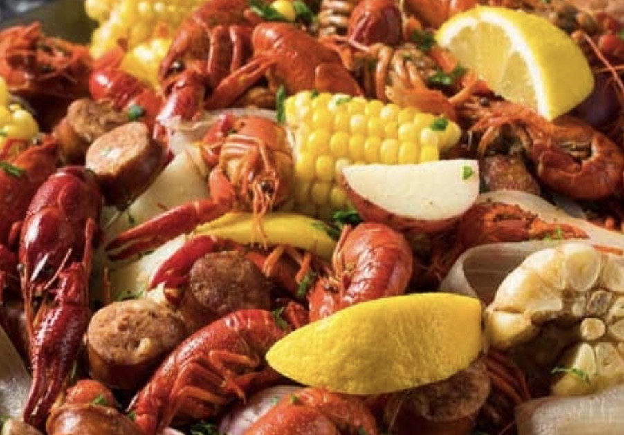 Order 1 lb. Crawfish Bag food online from 7 Cravings Soulfood Seafood Express store, Cleveland on bringmethat.com