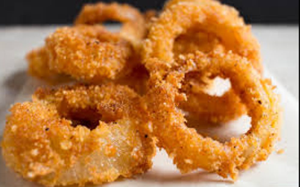 Order Onion Rings - Appetizer food online from Golden $5 Pizza & Wings store, Colton on bringmethat.com