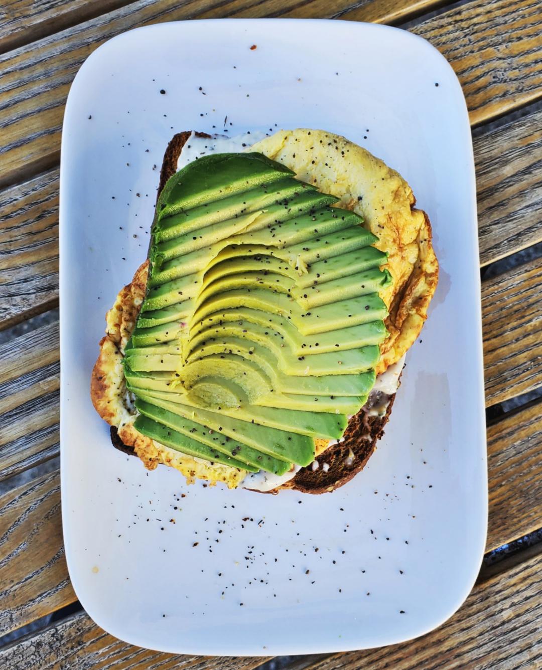 Order Avocado and Egg Toast food online from Crostini & Java store, San Francisco on bringmethat.com