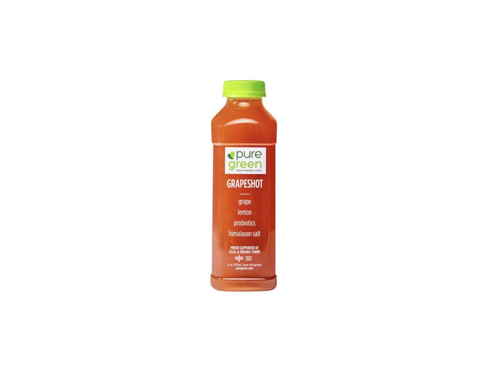 Order Grapeshot, Cold Pressed Juice (Probiotic Booster) food online from Pure Green store, Brooklyn on bringmethat.com
