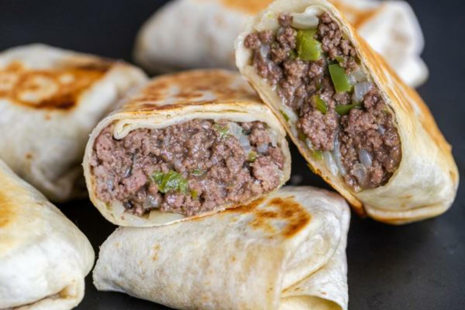 Order Philly Steak Wrap food online from Guys Pizza Co. store, Euclid on bringmethat.com