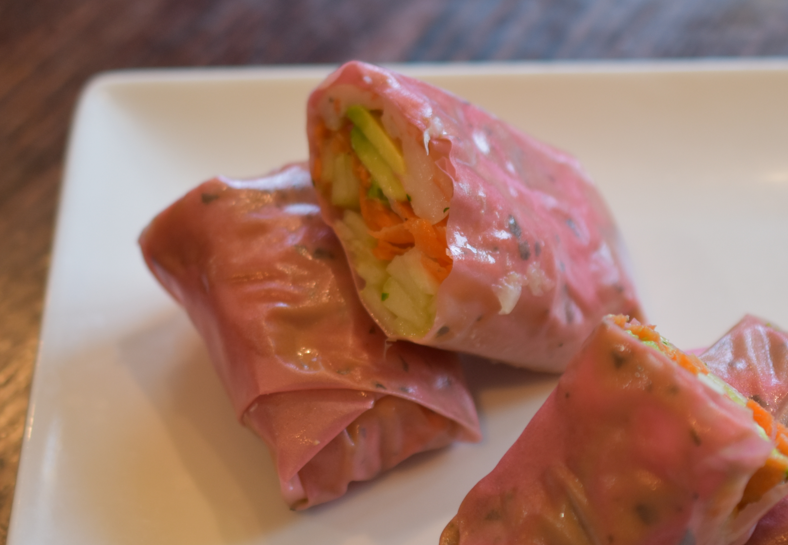 Order Chilled Shrimp and Vegetable Soy Wrap food online from Maggie Mcflys Restaurant store, Southbury on bringmethat.com