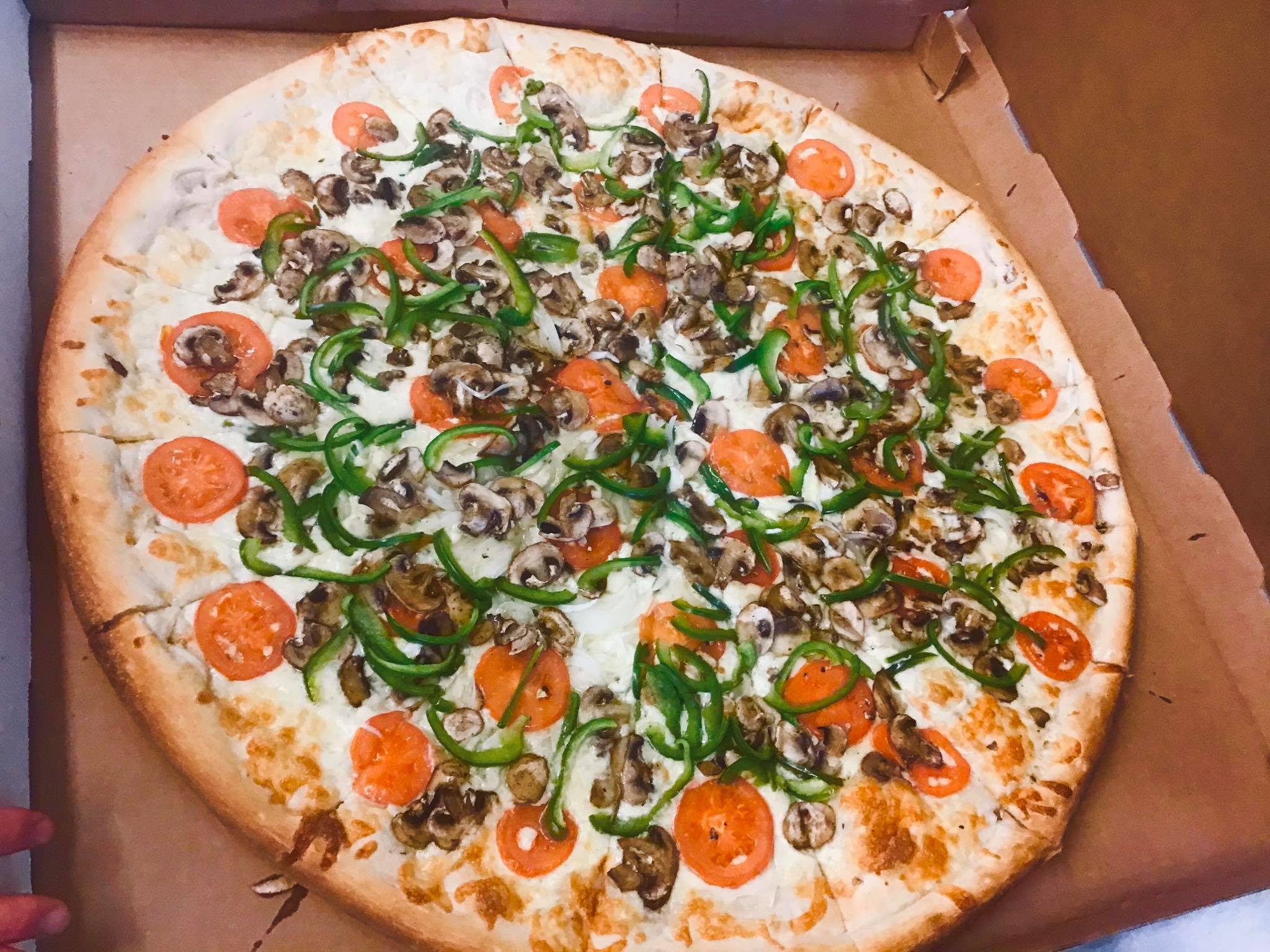Order Vegetarian Pizza - Small 12'' food online from Uncle Joe's Pizza & Restaurant store, Warminster on bringmethat.com