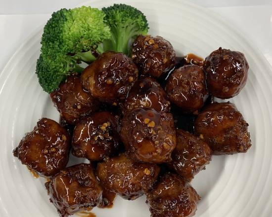 Order General Tso's Meatless Chicken food online from Mandarin House store, San Francisco on bringmethat.com