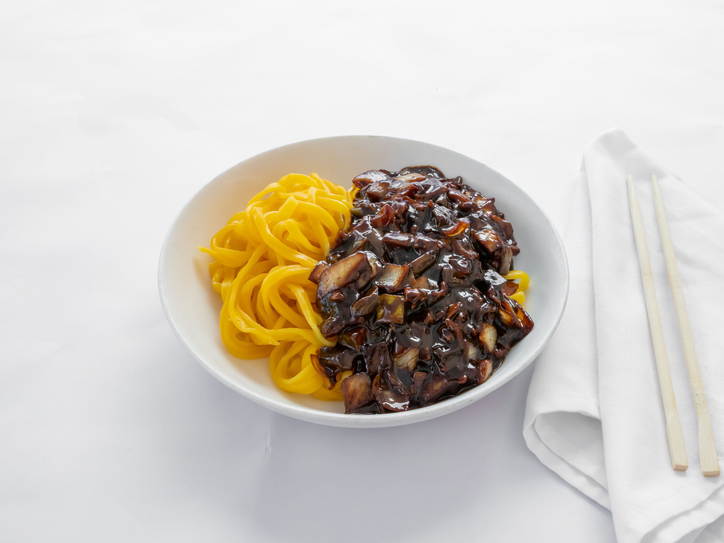 Order J1. Black Bean Noodle food online from Beijing Restaurant store, Santa Clara on bringmethat.com