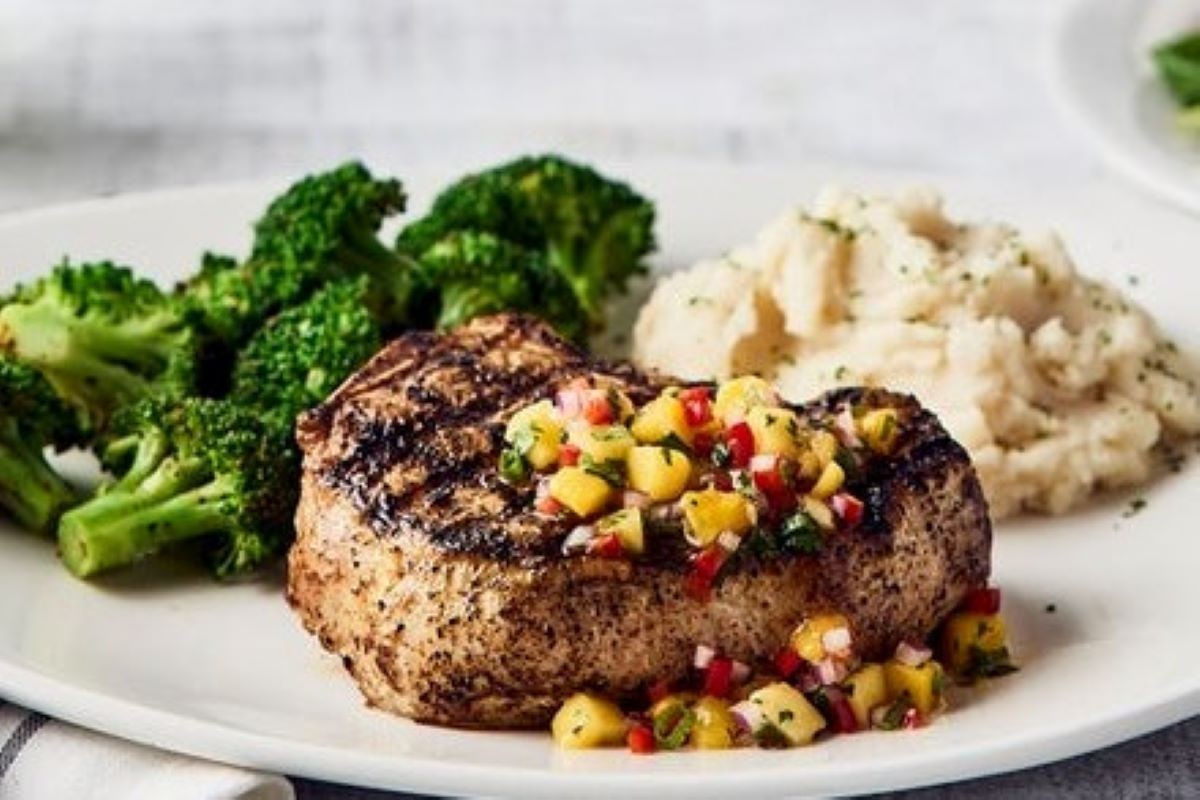 Order Bone-In 12oz Pork Chop food online from Bonefish Grill store, Willow Grove on bringmethat.com