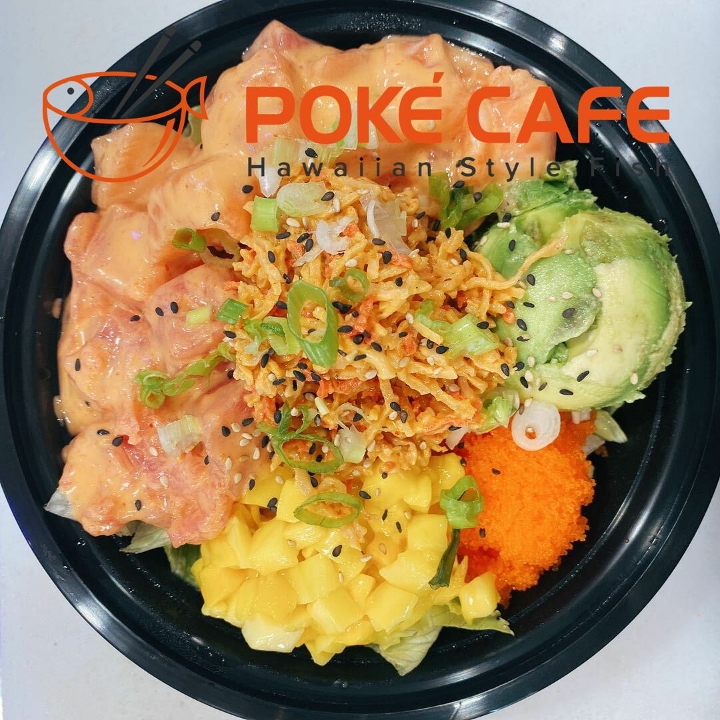 Order 3. Volcano poke Bowl food online from Poke Cafe store, North Charleston on bringmethat.com