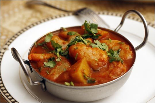 Order Shrimp Vindaloo food online from Curry India store, New York on bringmethat.com