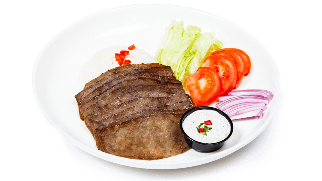 Order Gyro Plate food online from Fadi Mediterranean Grill store, Katy on bringmethat.com