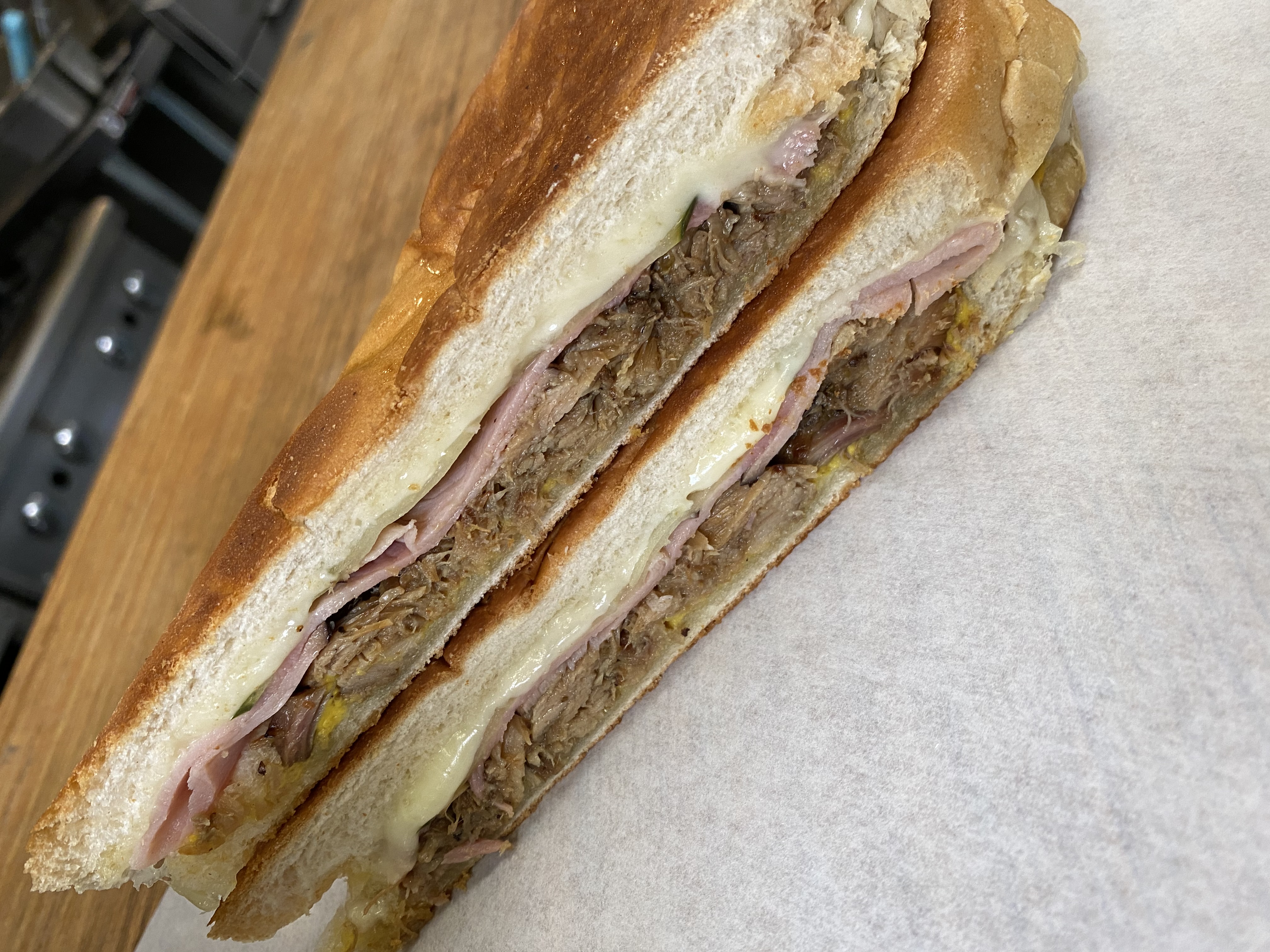 Order The Cuban Sandwich food online from Made In Havana store, Los Angeles on bringmethat.com