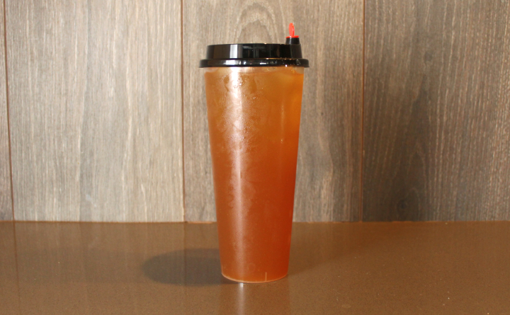 Order Oolong Passion Fruit Peach Tea food online from Momo Paradise store, Rowland Heights on bringmethat.com