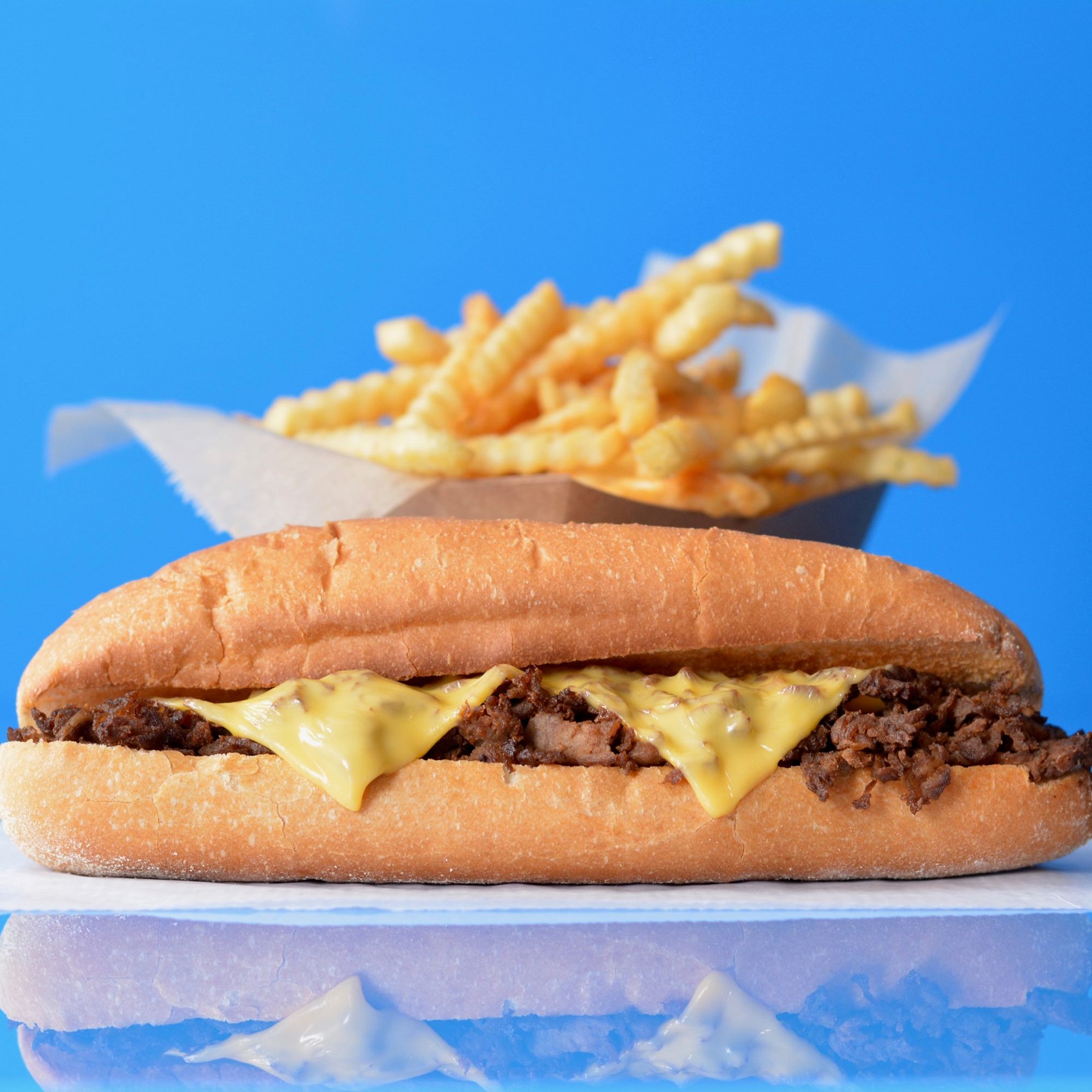 Order Fatties Classic Philly Cheesesteak Combo food online from Nash Hot Chicken store, Mount Kisco on bringmethat.com