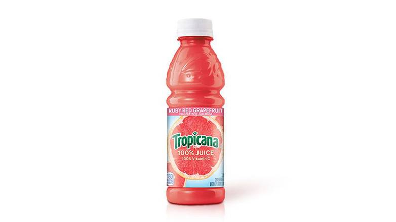 Order Tropicana 100% Juice Ruby Red Grapefruit food online from Route 7 Food Mart store, Norwalk on bringmethat.com